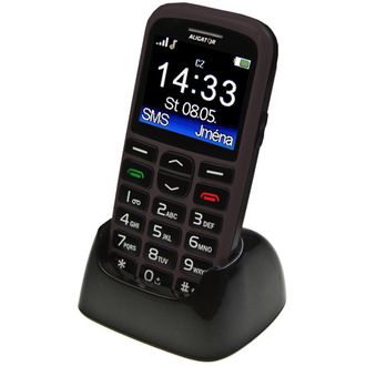 Aligator A680 Senior + Ladeständer, schwarz