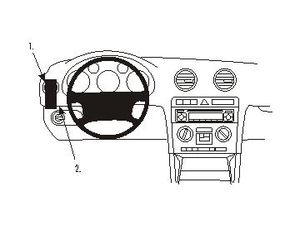 Brodit Suport de montare ProClip pentru Audi A3 03-12/S3 03-13, stânga