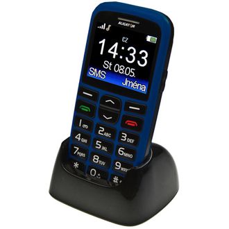 Aligator A680 Senior + Ladeständer, blau