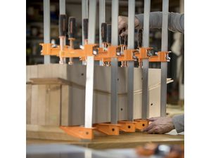 Tischlerzwinge PONY JORGENSEN mit Druckregulierung - 90 cm - Heavy Duty - tief
