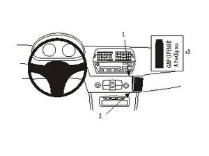 Brodit Монтажна скоба ProClip за BMW Z4 03-08, за центъра