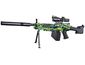 Sunny Blaster M249, пистолет с воден гел и аксесоари, зелен