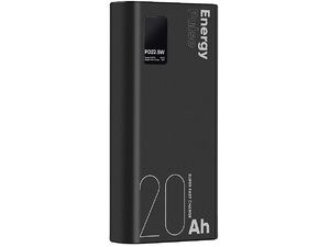 OBAL:ME EnergyPulse Powerbank 20000mAh, 22,5W, negru