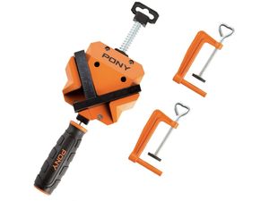 Sarokszorító 90° PONY JORGENSEN 5 cm-es pofafeszültséggel