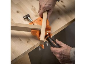 Sarokszorító 90° PONY JORGENSEN 5 cm-es pofafeszültséggel