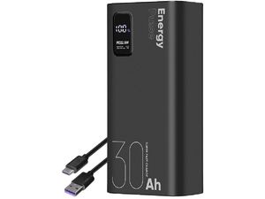 Pachet: ME EnergyPulse Powerbank 30000mAh, 22,5W, negru