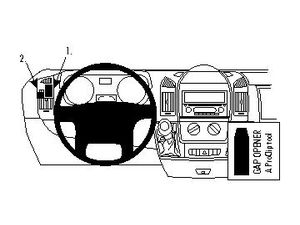 Brodit ProClip Citroen Jumper/Fiat Ducato 07-21/Peugeot Boxer 07-24/Opel Movano 23-24, ляв