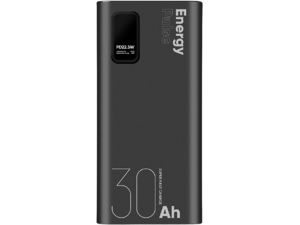 Pachet: ME EnergyPulse Powerbank 30000mAh, 22,5W, negru