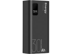 Pachet: ME EnergyPulse Powerbank 30000mAh, 22,5W, negru