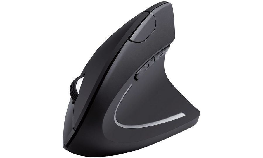 Mouse ergonomic wireless, negru