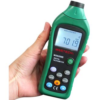 Mastech MS6208B Tahometru profesional fără contact, 50 - 99.999 rpm