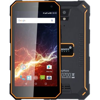 myPhone Hammer Energy 18x9 LTE, portocaliu-i negru