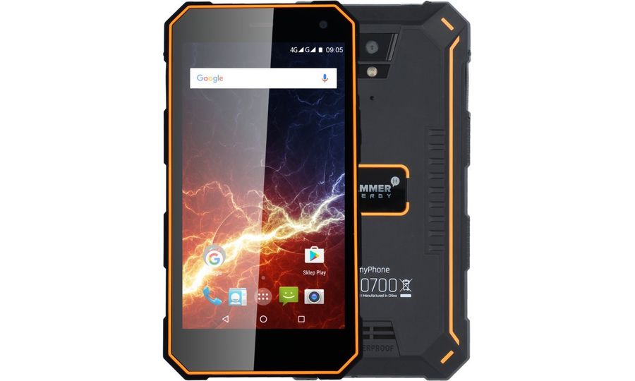 myPhone Hammer Energy 18x9 LTE, oranžovo-černá