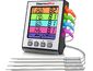 Termometru digital de bucătărie ThermoPro TP-17H, cu patru sonde, argintiu