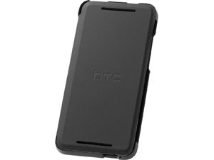 Etui z klapką i podstawką Double Dip Flip HC V851 dla HTC One mini, czarno-zielone