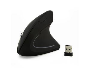 Mouse ergonomic wireless, negru