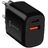Tactical Base Plug Dual, USB-C и USB-A 20W зарядно устройство/адаптер за електрическата мрежа, черно