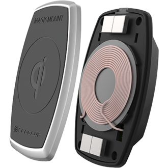 Scosche MagicMount Pro Uchwyt magnetyczny Qi z bezprzewodowym ładowaniem na szybie lub desce rozdzielczej 10W