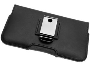 FIXED Husă orizontală Posh din piele cu închidere, mărimea 5XL+, negru