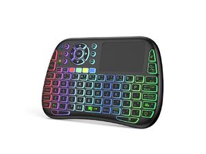 Mobilly M9, mini billentyűzet TV-hez és más eszközökhöz, bluetooth és 2.4Ghz, fekete színű