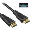 PremiumCord HDMI 1.4. High Speed+Ethernet kábel, aranyozott csatlakozókkal, 2m
