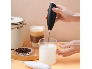 CaféCraft elektrický tyčový napěňovač mléka, černá