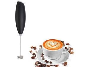 CaféCraft elektrický tyčový napěňovač mléka, černá