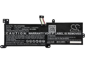 Akkumulátor Lenovo Ideapad 320, 330, 3900 mAh