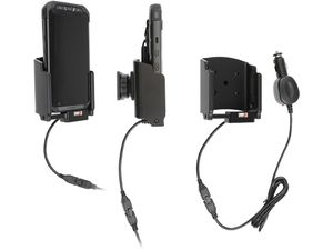 Brodit държач за кола за Point Mobile PM85 без калъф, със зареждане от запалката за цигари
