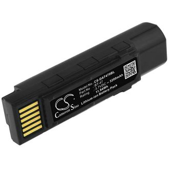 Akkumulátor a Datalogic Gryphon 4500/GM4500/GBT4500 készülékhez, 2600mAh, Li-Ion