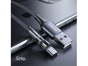Essager Magnetic USB-A do Micro USB, 2.4A, 2m