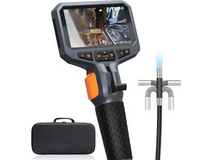 Teslong TD450S endoszkóp 4.5" IPS kijelzővel, 8.5mm-es szondával, 1.55m kábellel