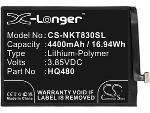 Akkumulátor Nokia 8.3 2020 5G, 4400 mAh, Li-Pol, 4400 mAh
