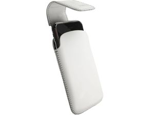 Krusell pouzdro Vinga - L - Nok Lumia 800/Asha 300, ZTE Blade,Sony Erics Xpra Pro 114x67x16mm (bílá)