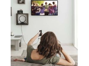 EMOS szobaantenna CITY RING-C550, DVB-T2, DAB, FM, LTE/4G/5G szűrő