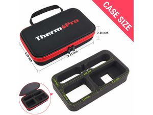 ThermoPro carcasă pentru termometru digital TP07, TP08S, TP20, negru