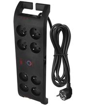 EMOS Überspannungsschutz 1800J - 8 Steckdosen, 3m, schwarz