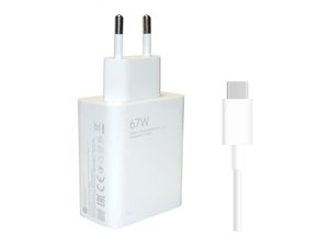 Xiaomi 67W Charging Combo, încărcător de rețea cu cablu USB-C