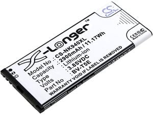 Baterie pentru Microsoft Lumia 950 (equ.BV-T5E) 2900mAh Li-ion
