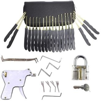 Mobilly 30in1 set lockpick cu blocare de formare + lockpick GUN