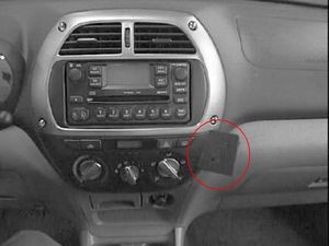 Brodit ProClip tartókonzol Toyota RAV 4 01-03