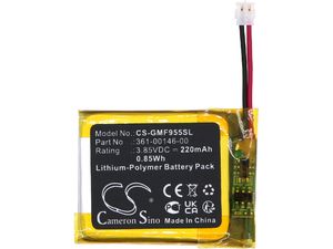 Akku für Garmin Forerunner 955 Solar, 220 mAh, Li-Pol