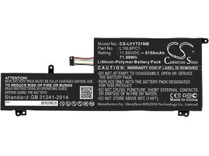 Батерия за Lenovo Yoga 720-15, 6150 mAh