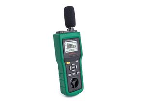 Mastech MS6300 Multifunktionsmessgerät 5in1, Thermometer, Anemometer, Geräuschmesser, Hygrometer, Luxmeter