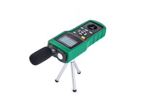 Mastech MS6300 Multifunktionsmessgerät 5in1, Thermometer, Anemometer, Geräuschmesser, Hygrometer, Luxmeter