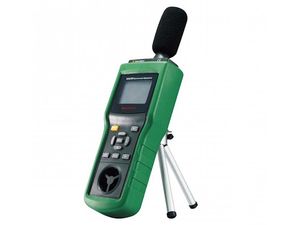 Mastech MS6300 Multifunktionsmessgerät 5in1, Thermometer, Anemometer, Geräuschmesser, Hygrometer, Luxmeter