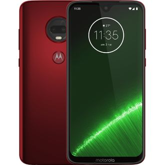 Motorola Moto G7 Plus, piros