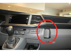 Brodit ProClip за Volkswagen Caravelle 6.1 21-24/T6.1 Transporter/Pickup 20-24, централно дясно