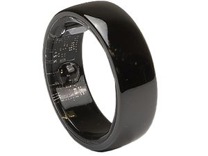 FOIRing, okos gyűrű, 6-os méret (16,89mm átmérő), fekete színben