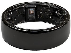 FOIRing, okos gyűrű, 6-os méret (16,89mm átmérő), fekete színben
